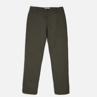 Aston Pant Olive Summer Suiting